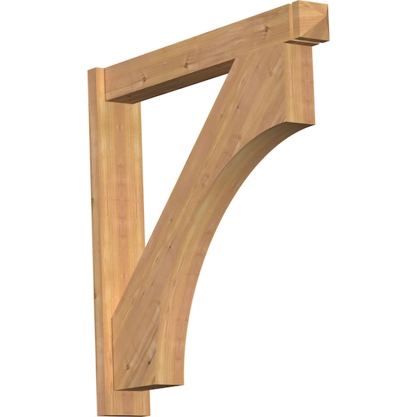 Ekena Millwork Westlake Smooth Arts and Crafts Outlooker, Western Red Cedar, 5 1/2"W x 36"D x 36"H OUT06X36X36WTL03SWR - main
